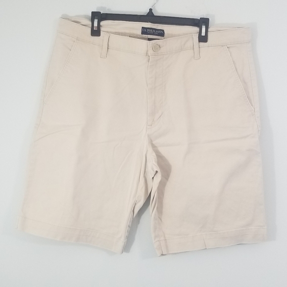 U.S. Polo Assn. Other - US Polo Assn Bermuda Khaki Shorts. Activate Stretch Line. Waist 40" Inseam 11".
